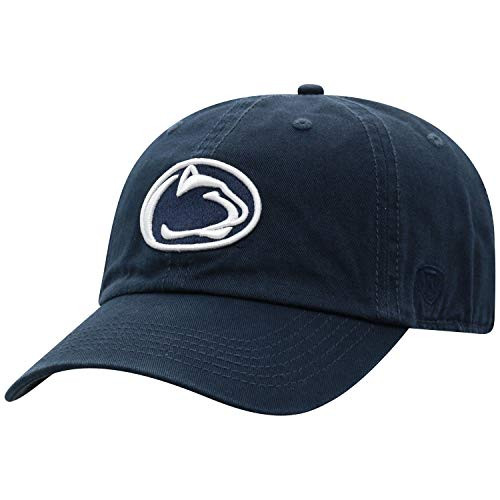 Top of the World Penn State Nittany Lions Mens Relaxed Fit Adjustable Hat Team Color Primary Icon Adjustable