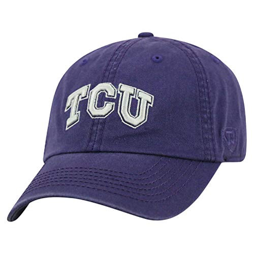 Top of the World Tcu Horned Frogs Mens Relaxed Fit Adjustable Hat Team Color Primary Icon Adjustable Top of the World Tcu Horned Frogs Mens Relaxed Fit Adjustable Hat Team Color Primary Icon Adjustable