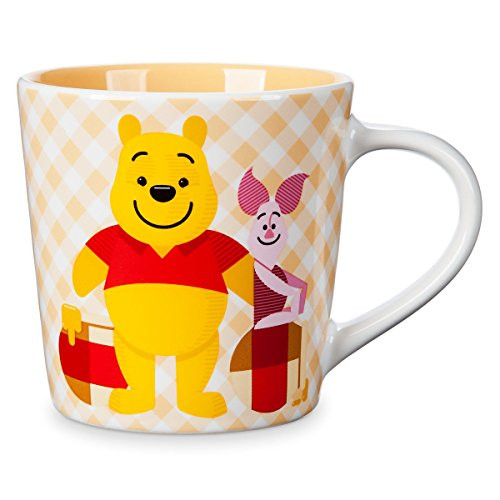 Disney Store Winnie the Pooh Checkered Small Mug 2018 Winnie the Pooh