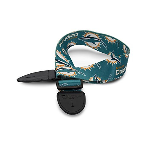 Woodrow Guitar by The Sports Vault NFL Miami Dolphins Guitar Strap Woodrow Guitar by The Sports Vault NFL Miami Dolphins Guitar Strap