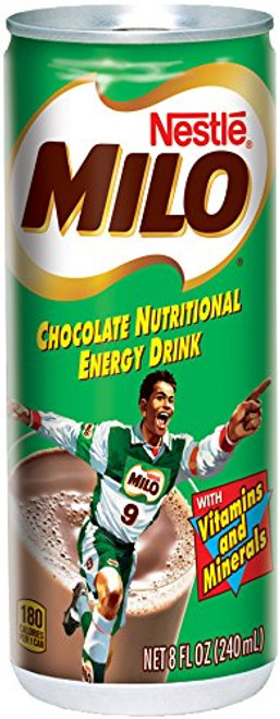 MILO Chocolate Nutritional Energy Drink 24 8 fl oz Cans