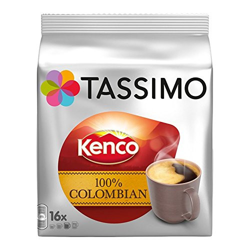 Tassimo Kenco Colombian Coffee TDiscs 4 Pack by Kenco Tassimo Kenco Colombian Coffee TDiscs 4 Pack by Kenco