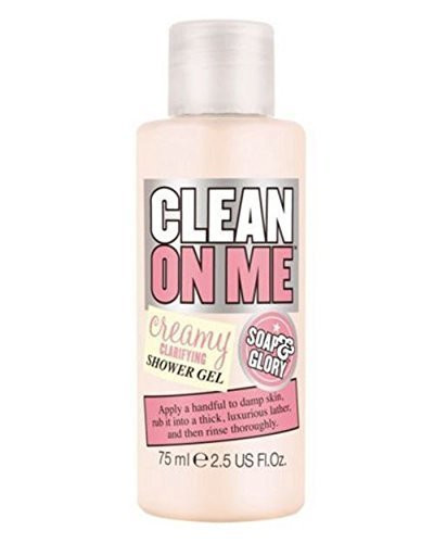 Soap And Glory Clean On Me Shower Gel Travel Size 75ml by Soap  Glory