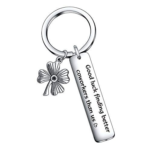 Coworker Leaving Gift Goodbye Farewell Gift for Coworker Going Away Gift Goodbye Farewell Present Leaving Colleague Gift Farewell Keychain Coworker Present Coworker Leaving Keychain New Job Keychain