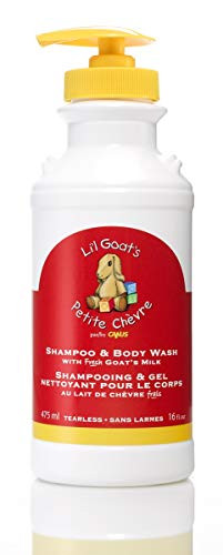 Lil Goats by Canus Fresh Goats Milk Shampoo and Body Wash 16 Fluid Ounce