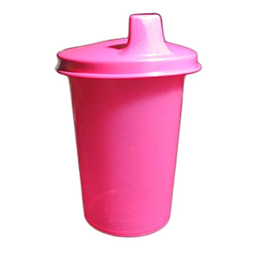 1 Tupperware Classic Sheer Pink Bell Tumbler Sippy Cup Pink Sipper Seal