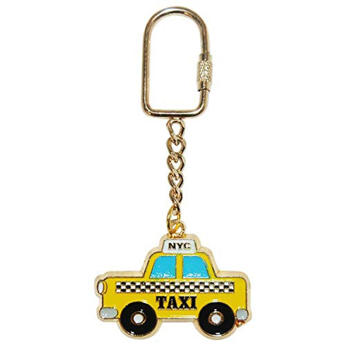 New York City Taxi Cab Souvenir Icons Metal Durable Novelty Keychain Yellow One Size New York City Taxi Cab Souvenir Icons Metal Durable Novelty Keychain Yellow One Size