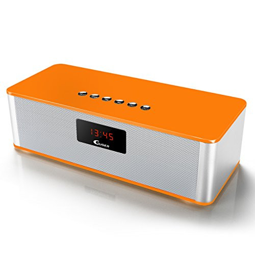 GUOER Bluetooth Speakers HI FI Technology Portable Wireless Bluetooth Stereo Speaker FM Radio, Enhanced Bass and Built-in Microphone 8-Hour Playtime Support All Bluetooth Devices(Orange) GUOER Bluetooth Speakers HI FI Technology Portable Wireless Bluetooth Stereo Speaker FM Radio, Enhanced Bass and Built-in Microphone 8-Hour Playtime Support All Bluetooth Devices(Orange)
