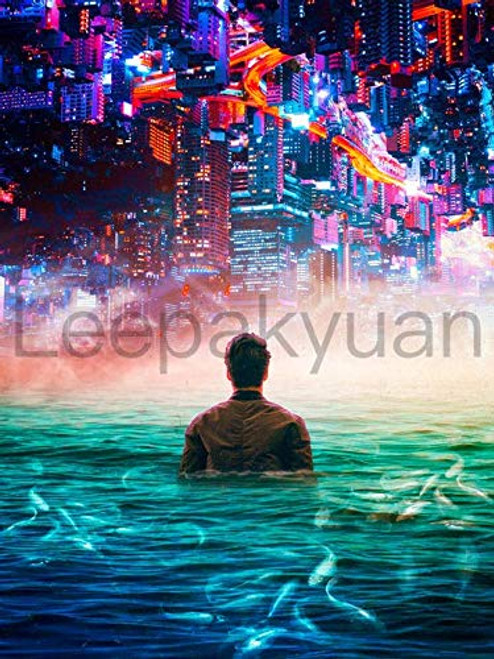 Leepakyuan DIY 5D Diamond Painting by Number Kits Embroidery Painting Full Drill Crystal Rhinestone Embroidery Pictures Arts Craft for Home Wall Decor Gift Lost City 12inch?6inch