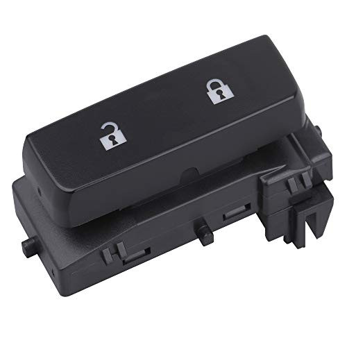 Door Lock Switch Front Left Driver Side Compatible with 20072014 Chevrolet Silverado GMC Sierra 1500 2500HD 3500HD Replace OE 15804093 901119