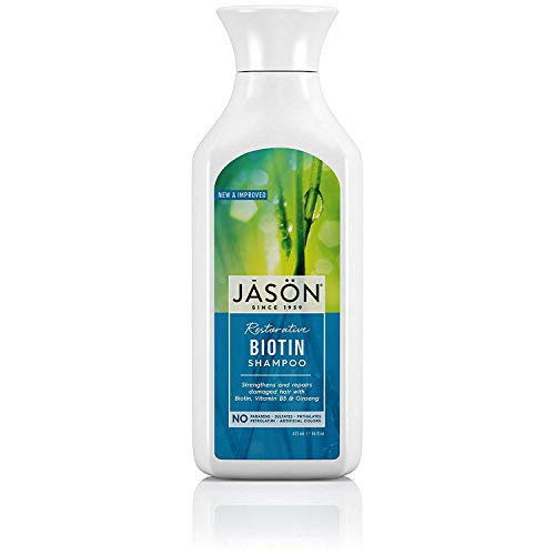 Jason Natural Biotin Shampoo  16 oz  2 pk