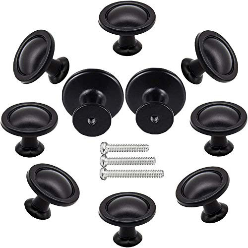 Cabinet Knobs 10pcs Drawer Handles Pull 114 Diameter for Kitchen Bathroom Cabinet Dresser and Cupboard