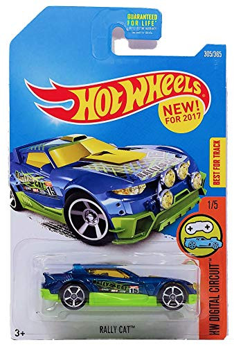 Hot Wheels 2017 Factory Sealed Set Exclusive Hw Digital Circuit  Rally Cat Blue