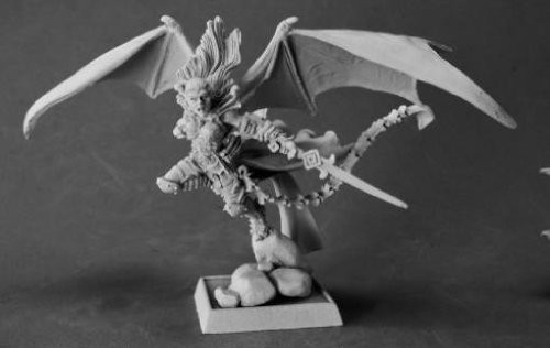 Reaper Miniatures Sirithis Succubus Warrior 03534 Dark Heaven Unpainted Metal