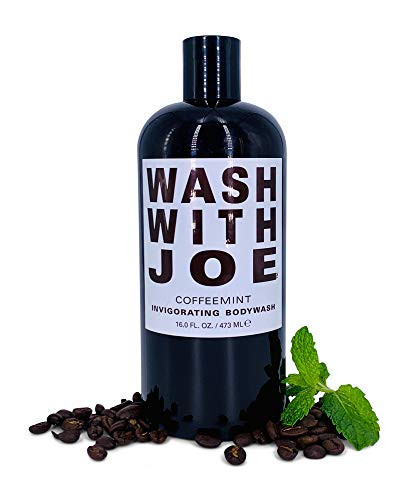 CoffeeMint  Coffee and Peppermint Body Wash for Women  Men  Vegan Body Wash Paraben Free Body wash Cruelty Free body Wash 16 oz  by Wash with Joe