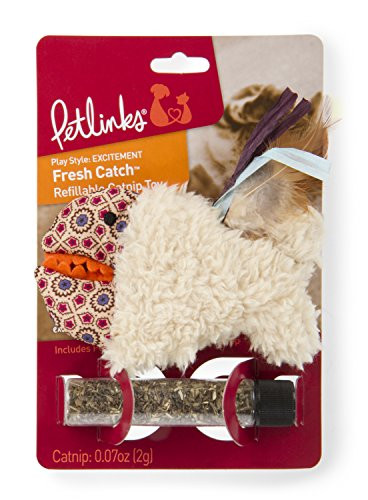 Petlinks Refillable Catnip Cat Toys Fresh Catch