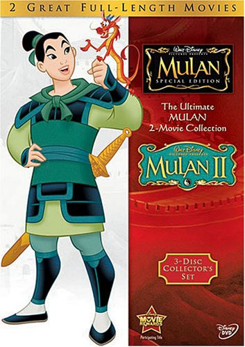 MulanMulan II 3 Disc Collectors Set
