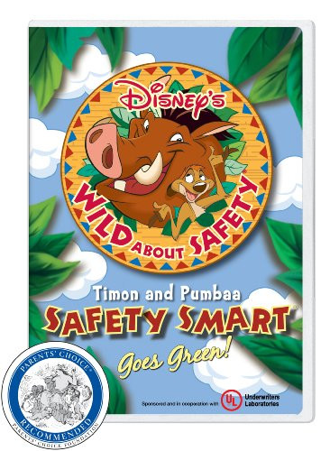 Disneys Wild About Safety with Timon and Pumbaa Safety Smart Goes Green Classroom Edition Interactive DVD