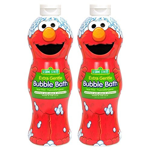 Sesame Street Bubble Bath Extra Sensitive 24 Ounce Pack of 2