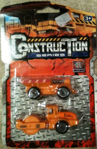 Heavy Duty ConstrucTion SeriesDiecast Metal PlasticDump  Roller Trucks by Heavy Duty ConstrucTion series