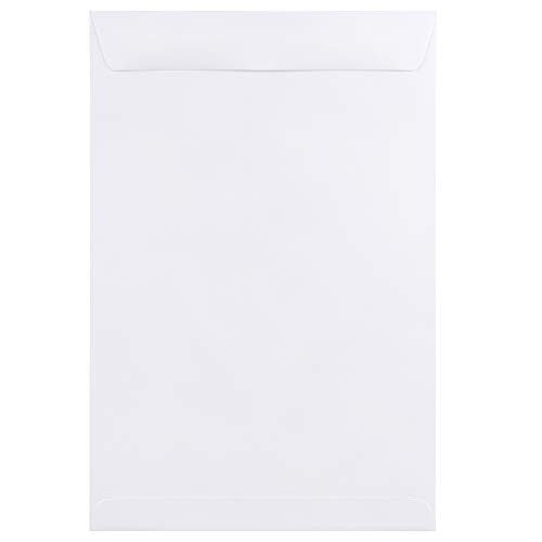JAM PAPER 10 x 15 Open End Catalog Envelopes - White - 25/Pack