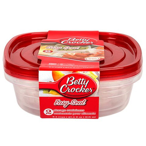 Betty Crocker Food Saver 2pk Storage Containers 275 Fl Oz by Betty Crocker