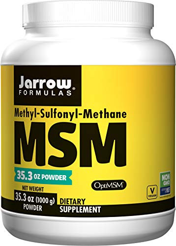 Jarrow Formulas MSM Sulfur Powder for Beauty and Bone and Joint Health 353 Oz