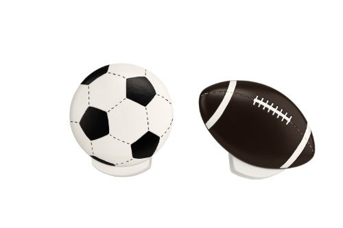 NoJo Wall Hooks, Sports, 2 Count