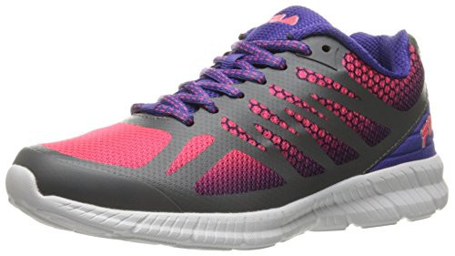 Fila Womens Memory Speedstride Running Shoe Diva PinkCastlerockDeep Blue 65 M US