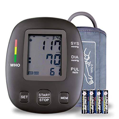 Blood Pressure Monitor Upper Arm with Large Cuff Automatic Digital BP Machine for Home Use Accurate Measure Blood Pressure and Heart Rate Pulse 2×99 Sets User Memories Blood Pressure Monitor Upper Arm with Large Cuff Automatic Digital BP Machine for Home Use Accurate Measure Blood Pressure and Heart Rate Pulse 2×99 Sets User Memories