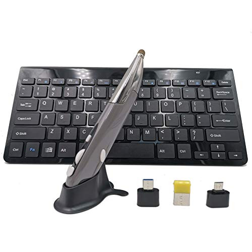 Digital Pen Mouse Keyboard Combo Wireless Keyboard Mouse ComboOveki Smart Pen Mouse and Wireless Keyboard for Office Meeting Compatia with ComputerLaptopPhone