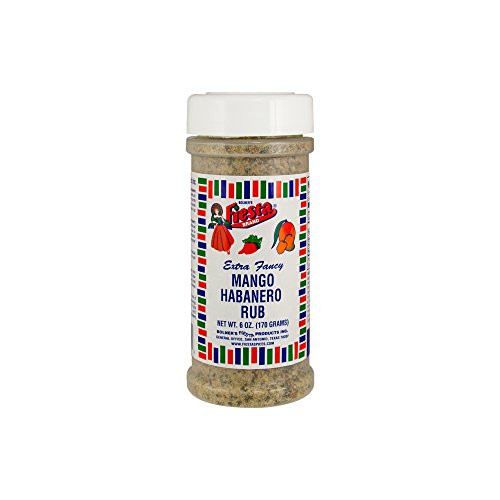 Bolners Fiesta Extra Fancy Habanero Mango Rub 6oz Bolners Fiesta Extra Fancy Habanero Mango Rub 6oz
