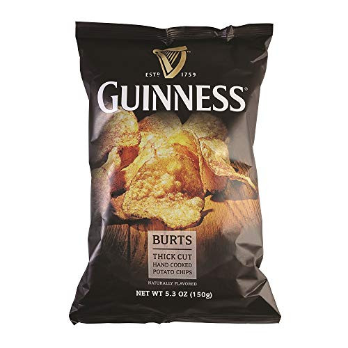 Burts Guinness Original Thick Cut Potato Chips 53 Ounce