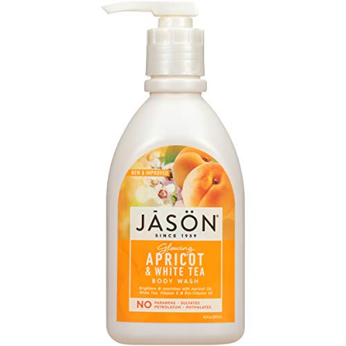Jason Natural Body Wash and Shower Gel Glowing Apricot 30 oz