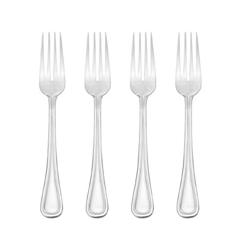 Pfaltzgraff Basics Edgebrook Stainless Steel Dinner Fork Set of 4