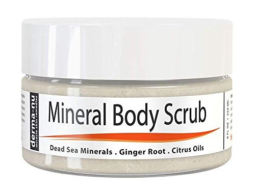 Dead Sea Salt Scrub By Dermanu Exfoliate Face Body Hands Body Scrub Cleanses Detoxifies and Mineralizes Leaves Skin Soft and Smooth 4oz Dead Sea Salt Scrub By Dermanu Exfoliate Face Body Hands Body Scrub Cleanses Detoxifies and Mineralizes Leaves Skin Soft and Smooth 4oz
