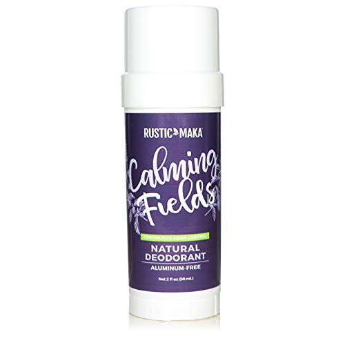 Rustic MAKA Natural Deodorant Calming Fields Free of Aluminum Parabens OdorNeutralizing Lavender Mint Vegan Rustic MAKA Natural Deodorant Calming Fields Free of Aluminum Parabens OdorNeutralizing Lavender Mint Vegan