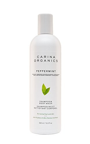 Carina Organics Peppermint Shampoo  Body Wash by Carina Organics