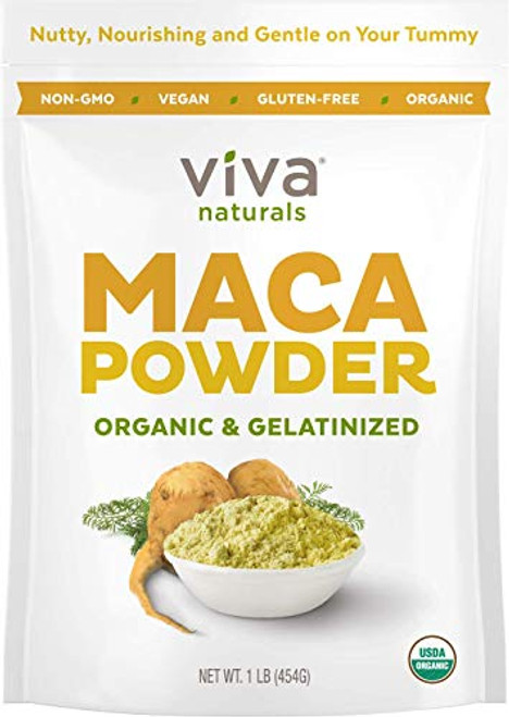 Organic Maca Powder 16 Ounces 1 LB Gelatinized Maca Root Powder for Enhanced Absorption Digestion Certified Organic GlutenFree NonGMO Organic Maca Powder 16 Ounces 1 LB Gelatinized Maca Root Powder for Enhanced Absorption Digestion Certified Organic GlutenFree NonGMO