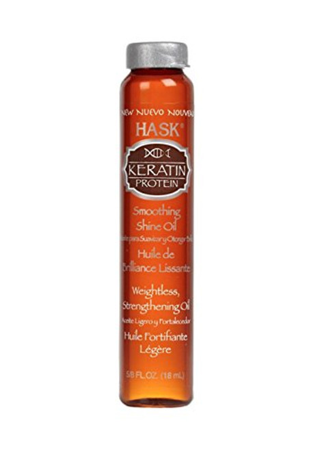 HASK Keratin Protein Smoothing Shine Oil 12 Count