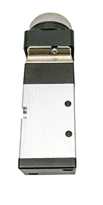 Pneumatic 5 Way 2 Postion Manual Control Push Button Air Pneumatic Mechanical Valve