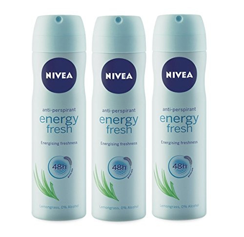 Nivea Energy Fresh Antiperspirant 150ml Pack of 3
