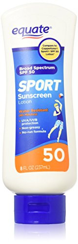 Equate Sport Lotion SPF 50 8 Ounce Bottle