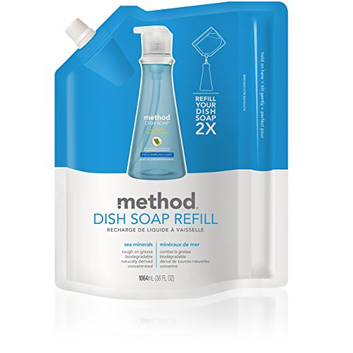 Method Gel Dish Pump Refill Sea Minerals 36 Ounce