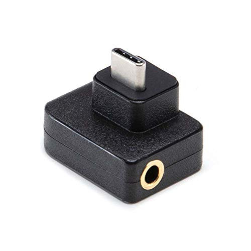 OSMO Action Dual 35mm USBC Adapter for OSMO Action Camera Enhances Sound Quality While Charging Data Transmission