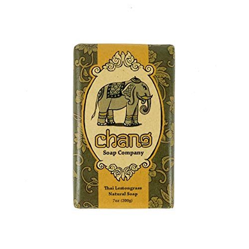 Bali Soap  Natural Bar Soap Classic Thai Lemongrass Orange Sweet Turmeric Powder and Tea Extract 7 Oz