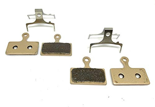 2 Bike brake pads sintered for Shimano G02A Deore XT BR M785 SLX M666 BR M985 BR M785 M666 XTR 2011 BR M985 Alfine The bicycle replacement part for OEM brakes for high braking power 2 Sintered