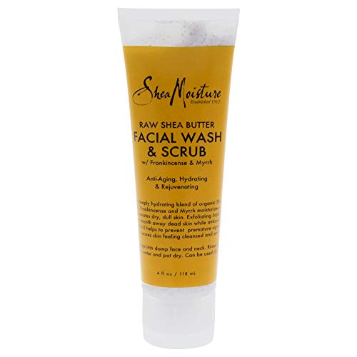 Sheamoisture Raw Shea Butter Facial Wash  Scrub  4 Oz