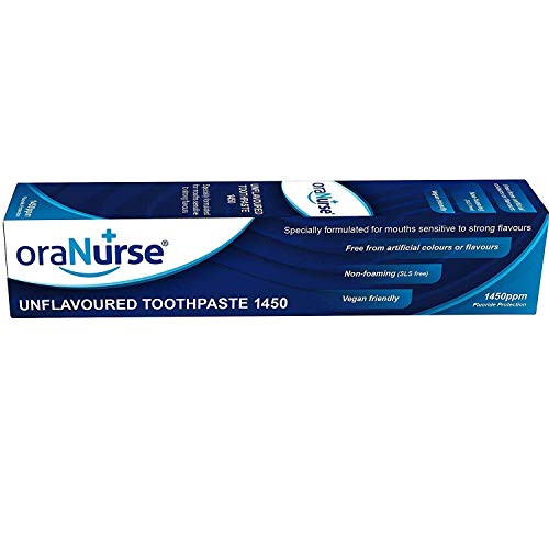 Oranurse 50ml Unflavoured Toothpaste Pack of 6 by Oranurse