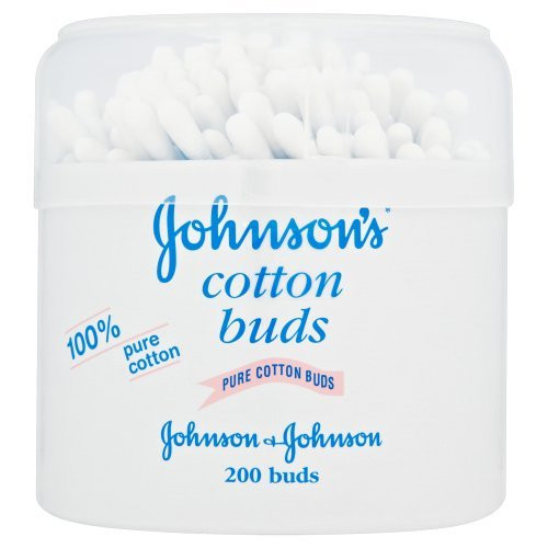 Johnson Baby Cotton Buds  Pack of 3 Total of 600 Buds by Johnsons Baby